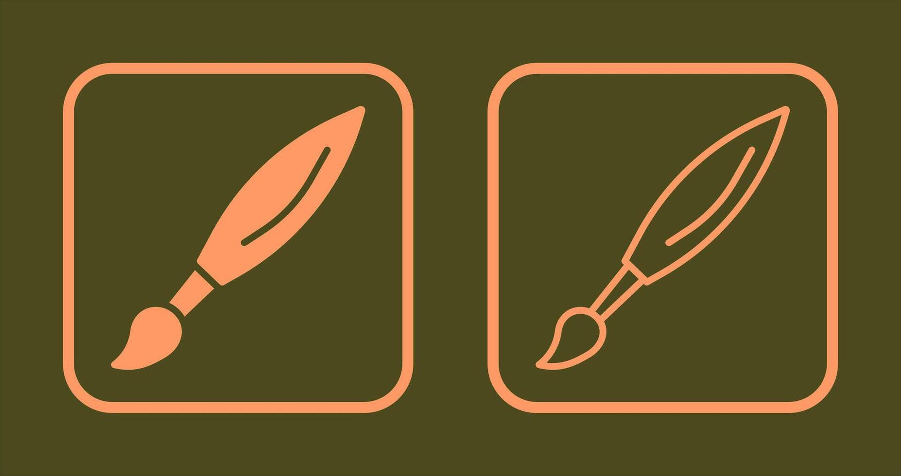 Drawing Brush Icon vector