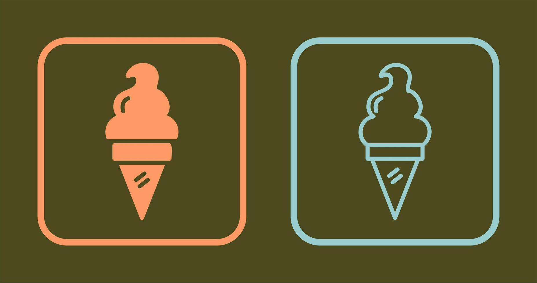 Ice Cream Icon vector