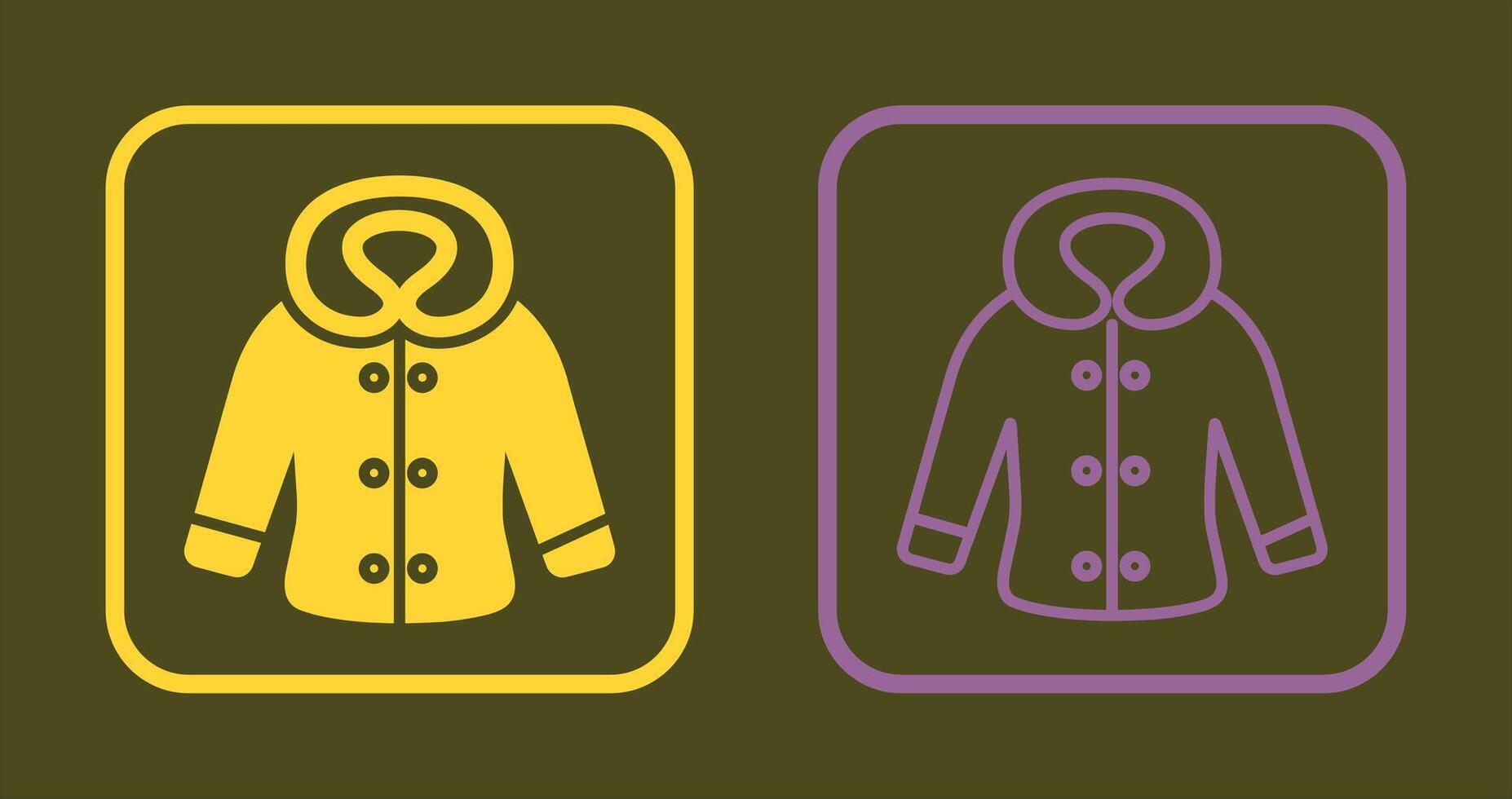 Winter Clothes Icon vector