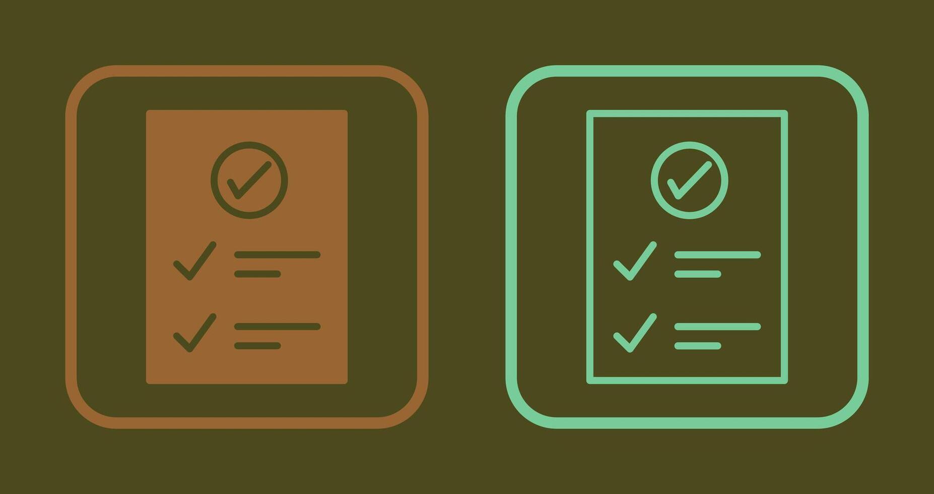 Check Up List Icon vector