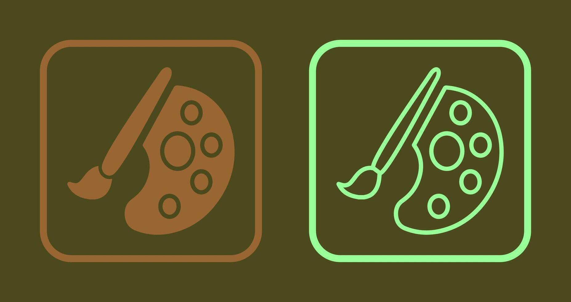 Paint Brush Icon vector