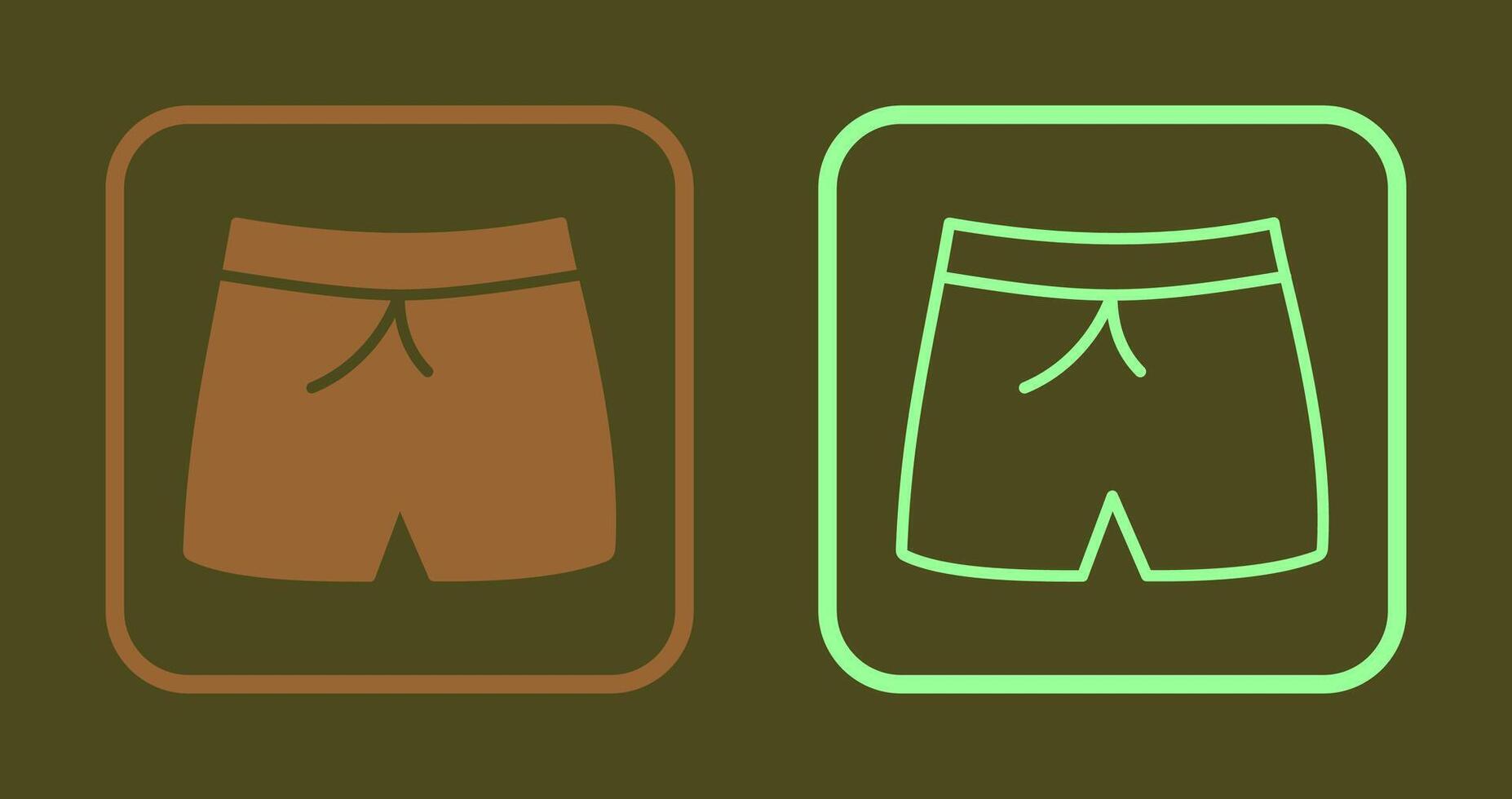 Swim Suit Icon vector