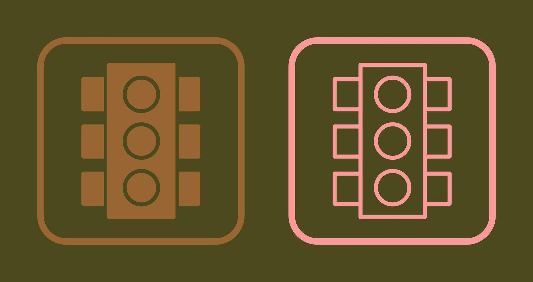 Traffic Light Icon vector