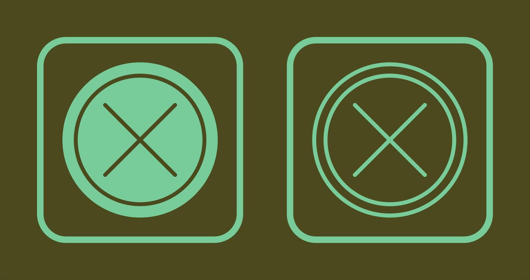 Do Not Cross Icon vector