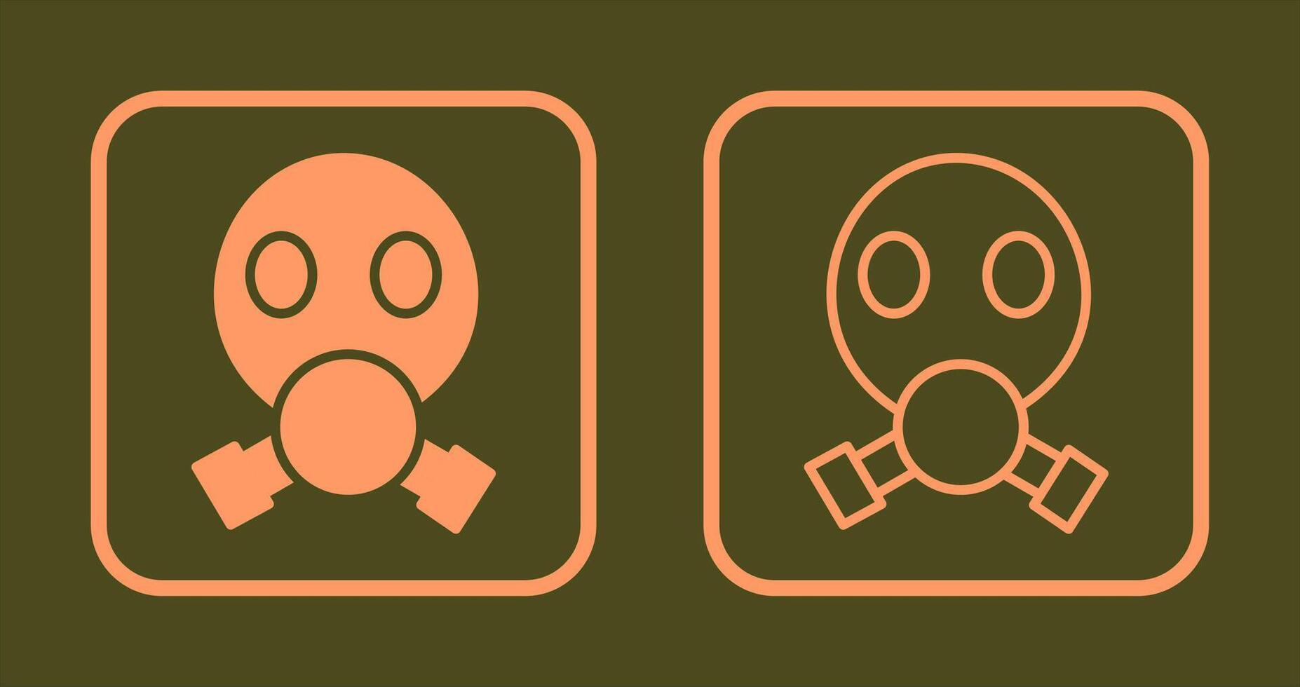Poisonous Gas Icon vector