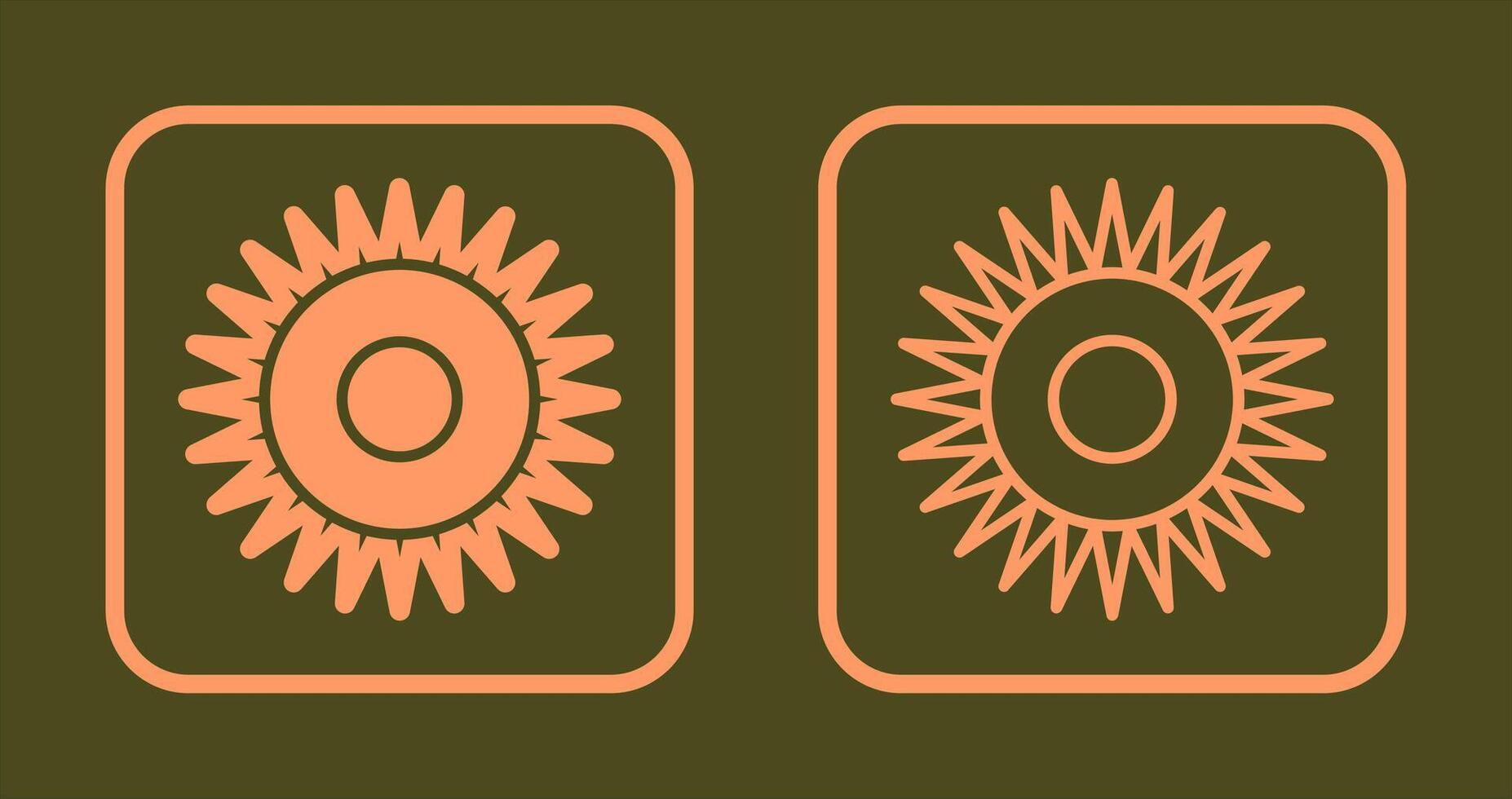 Optical Radiation Icon vector