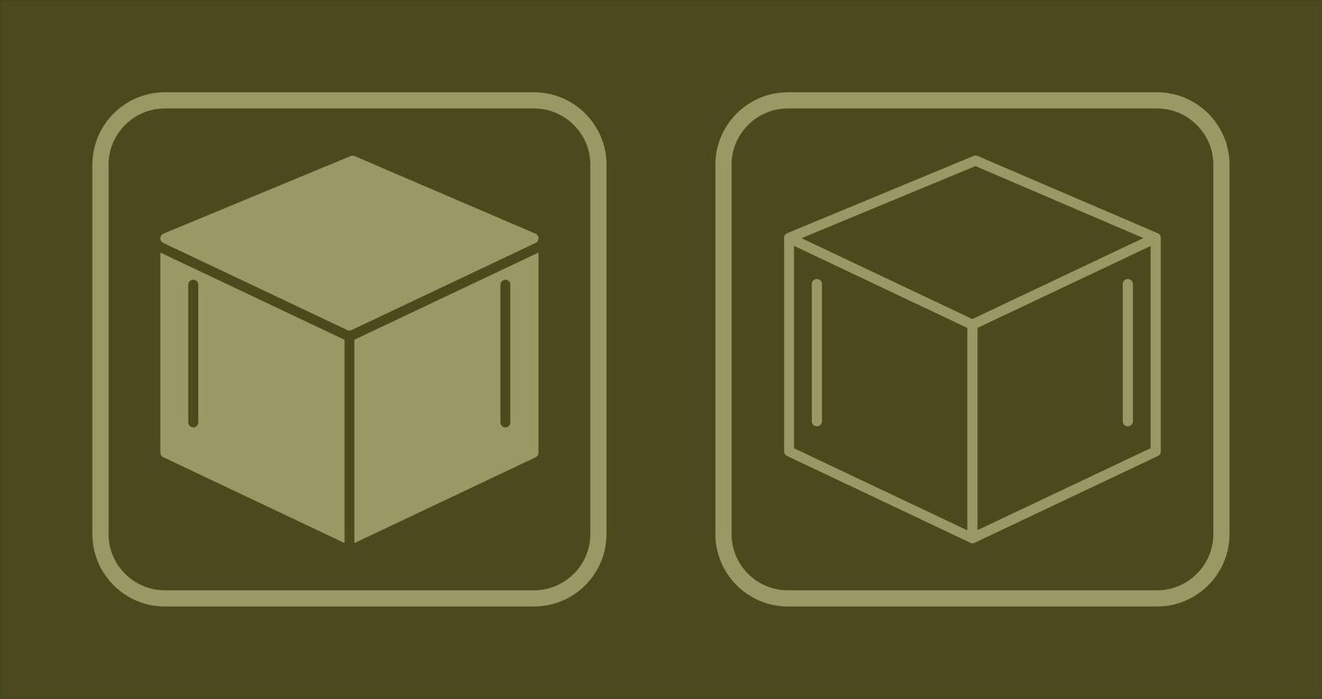 Cubic Design Icon vector