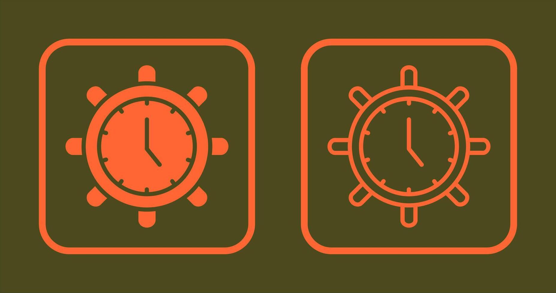 Time Settings Icon vector