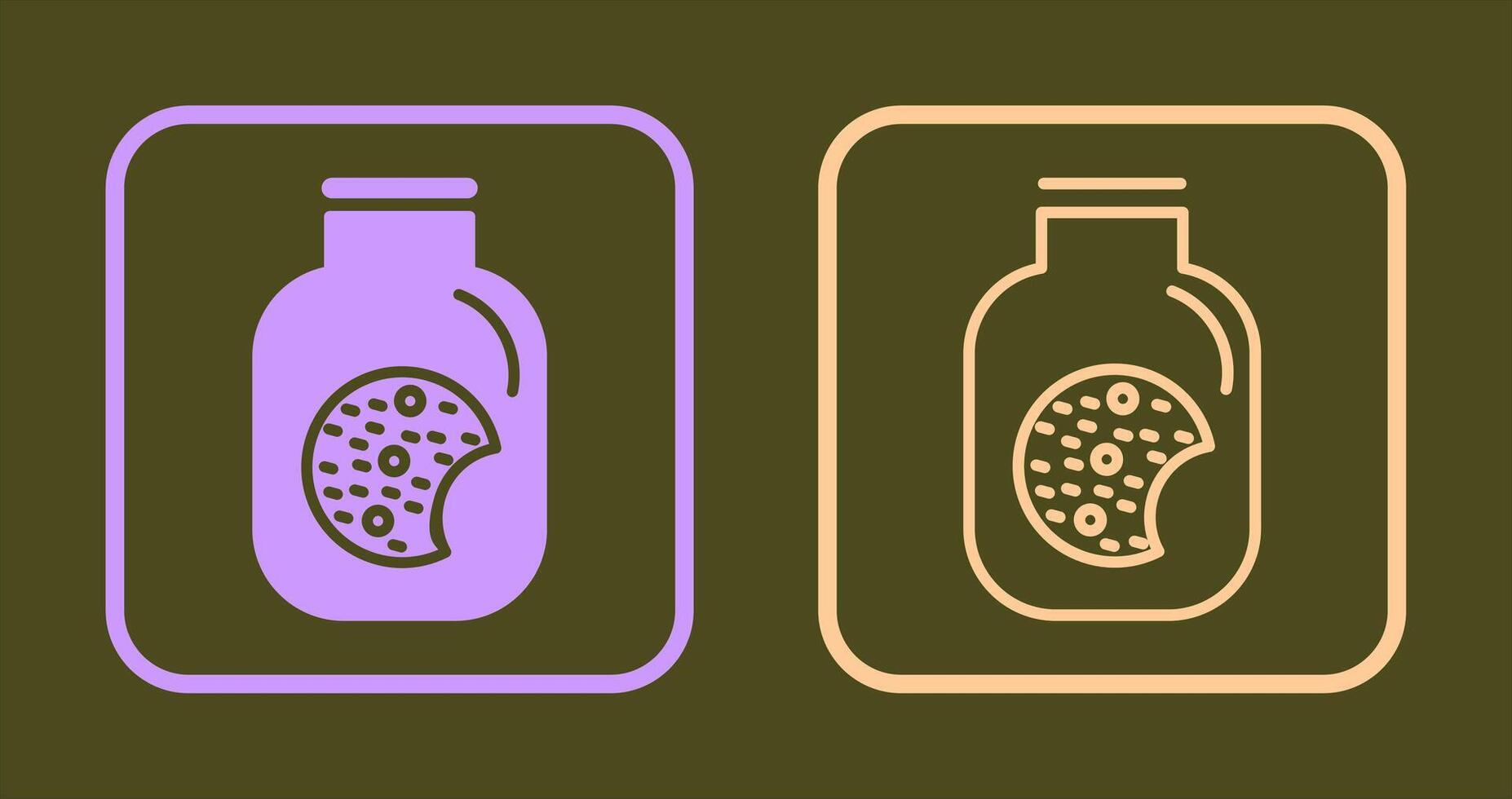 Cookie Jar Icon vector