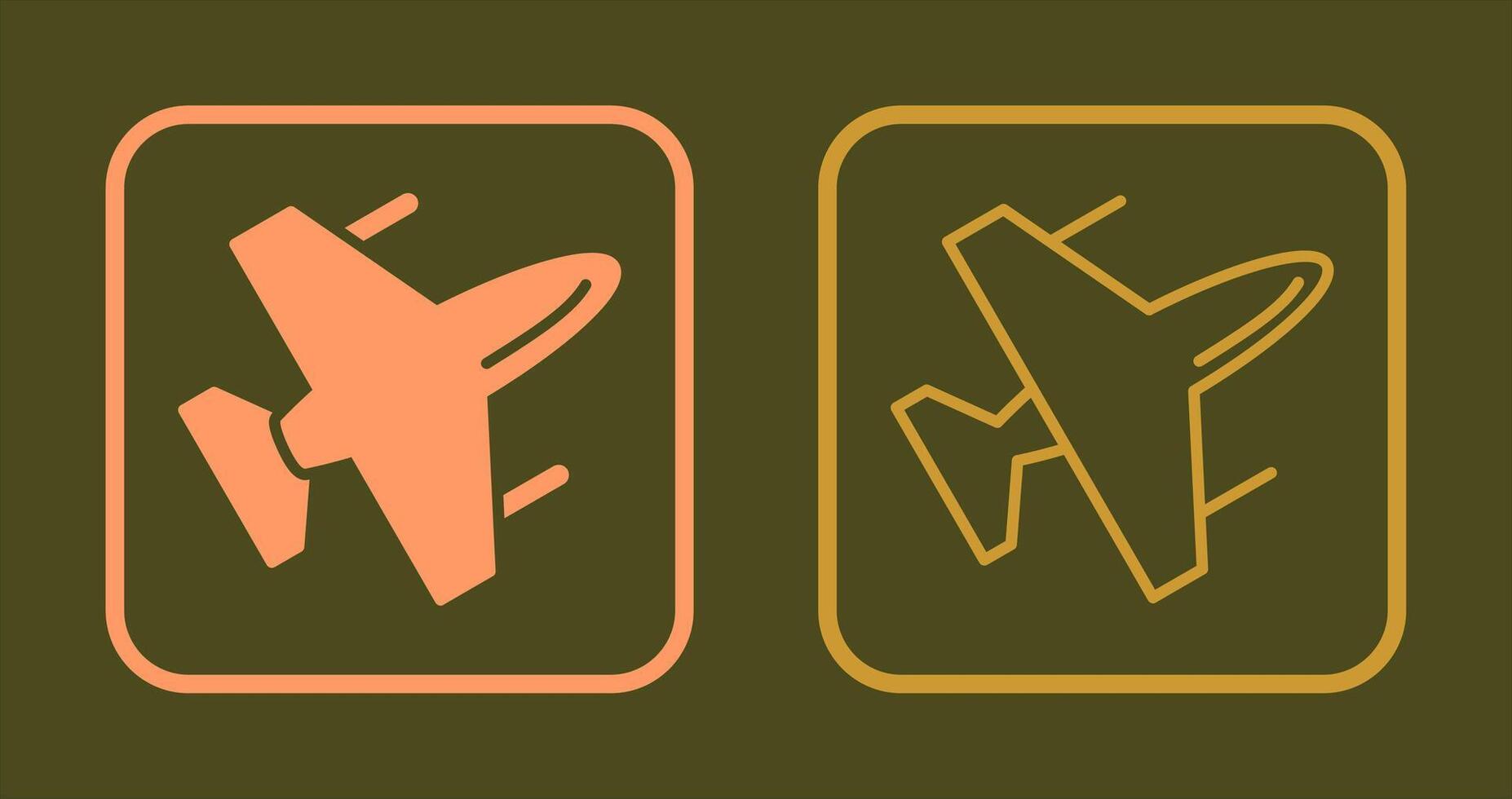 Jet Exhibit Icon vector