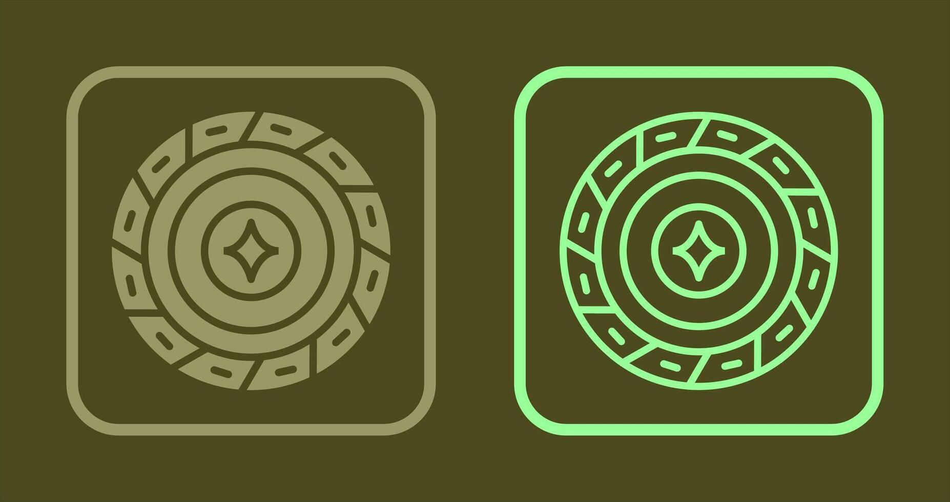 Diamond Chip Icon vector