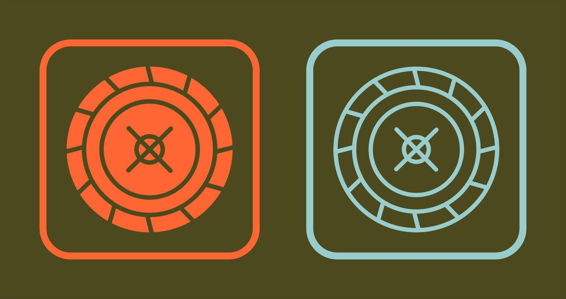 Roulette I Icon vector