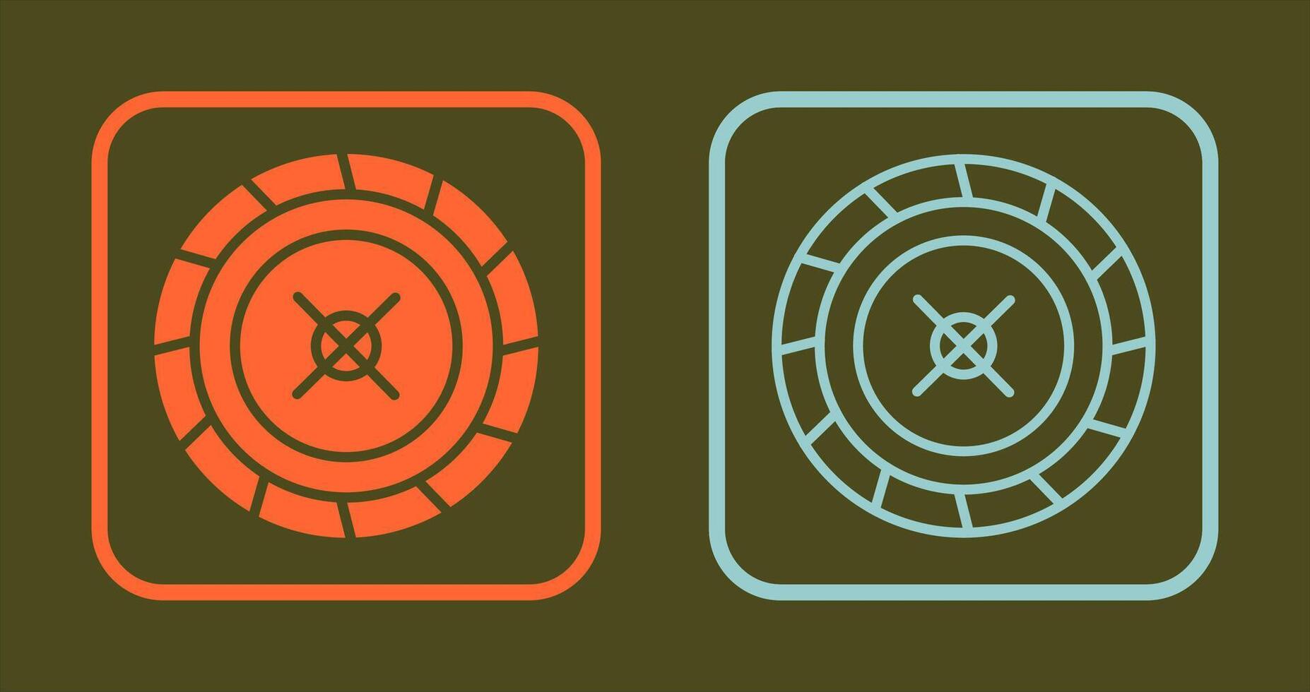 Roulette I Icon vector