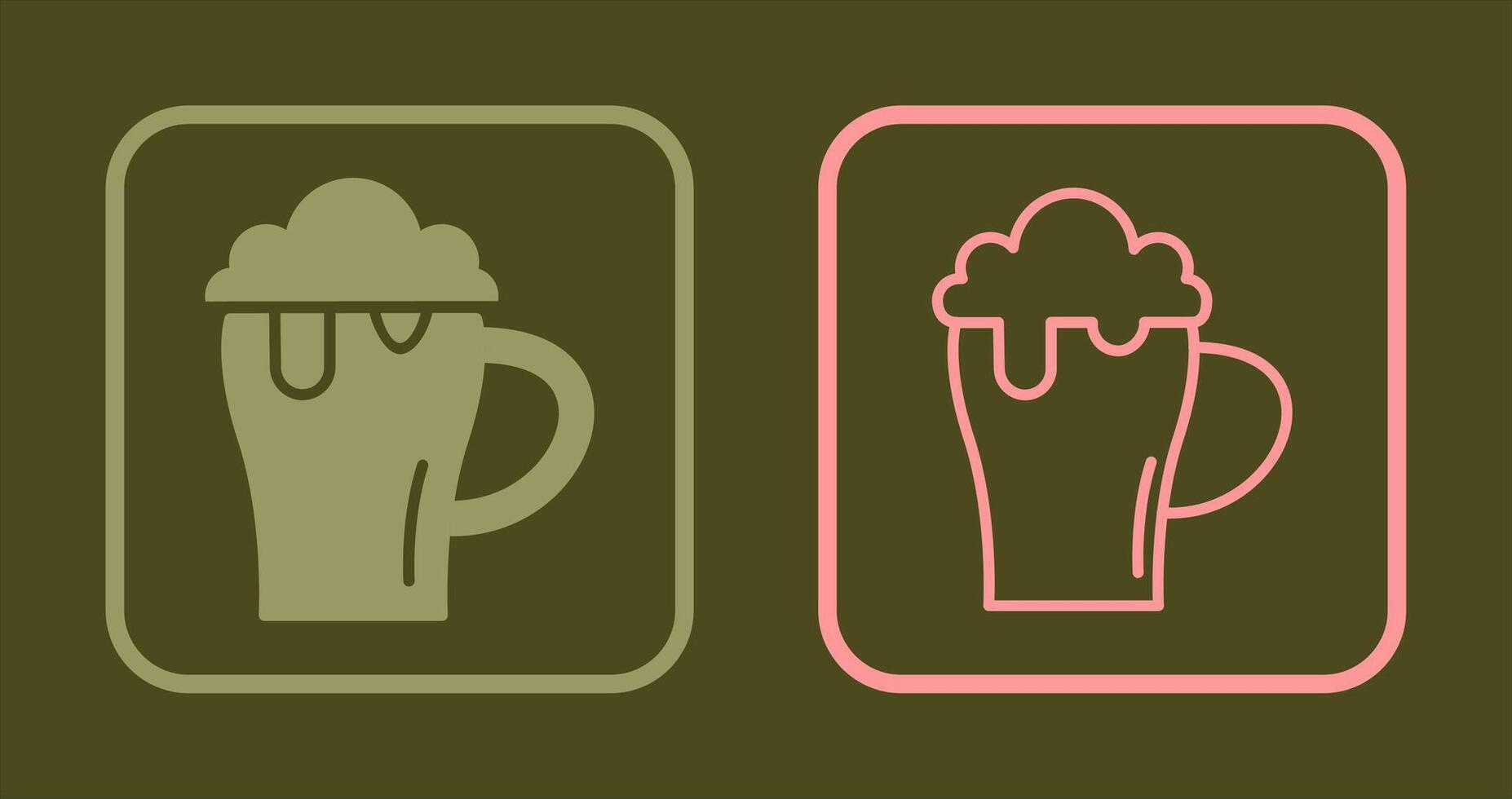 Beer Mug Icon vector