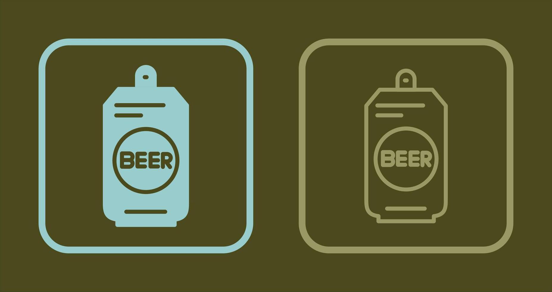 Beer Can II Icon vector
