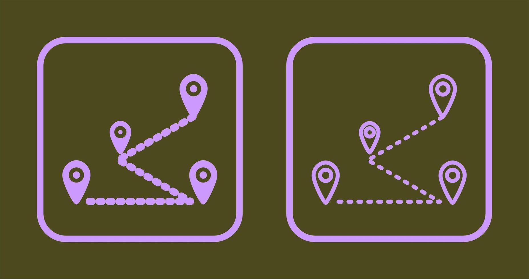 Route I Icon vector