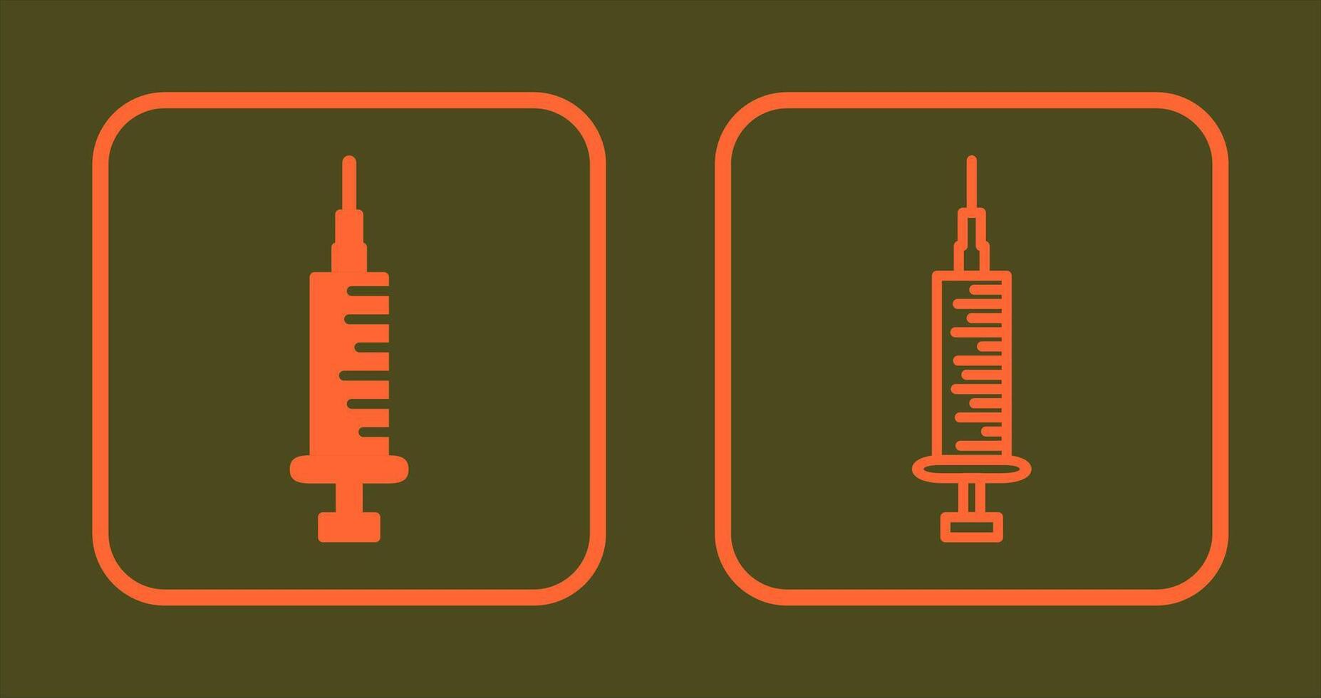 Syringe I Icon vector