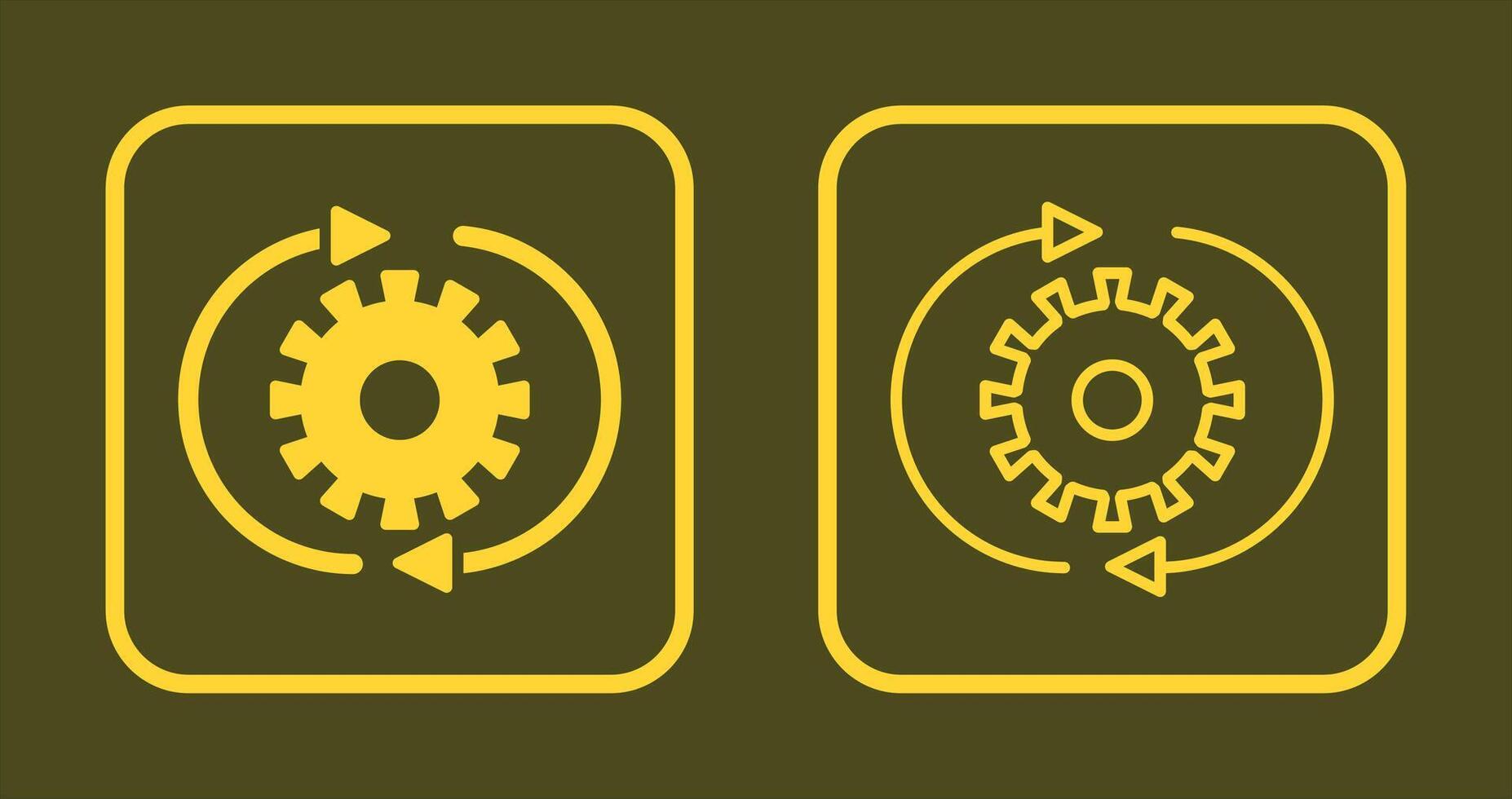 Conversion Setting Icon vector