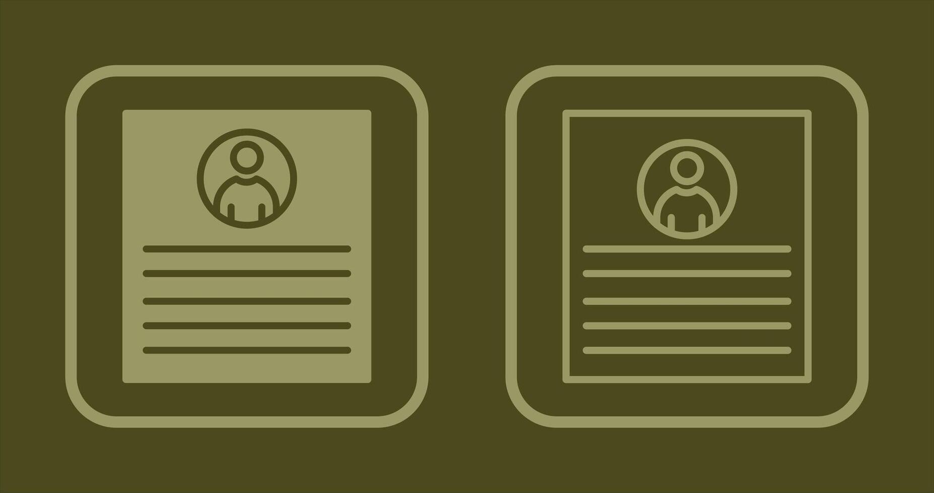 Client Profile Icon vector