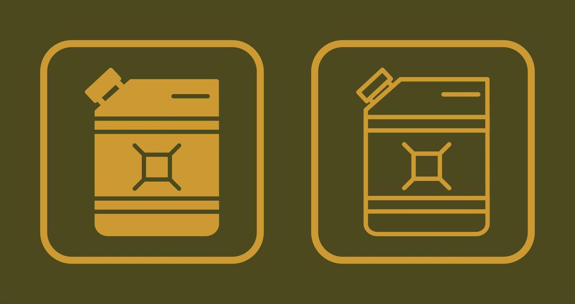 Diesel Can Icon vector