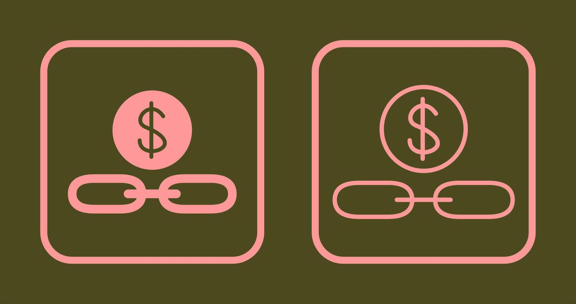 Link Sales Icon vector
