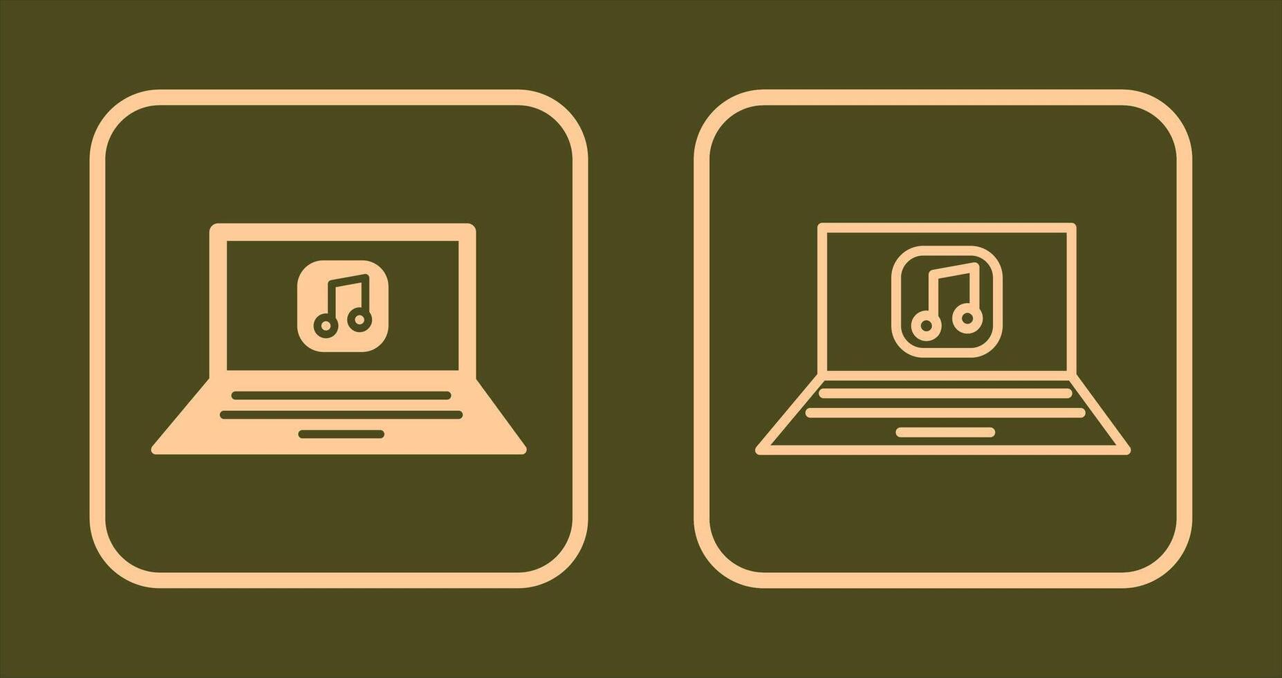 Play Music Icon vector