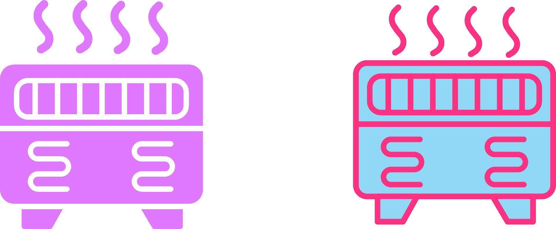 Convection Heater Icon vector