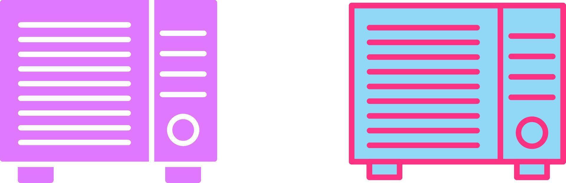 AC Window Unit Icon vector