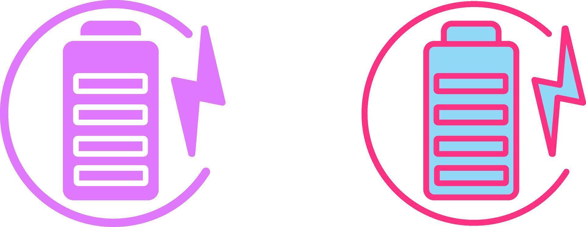 Charge Battery Icon vector