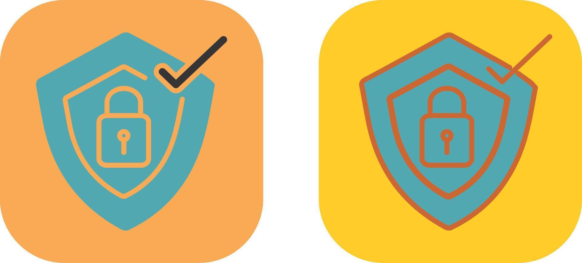 Verified Protection Icon vector