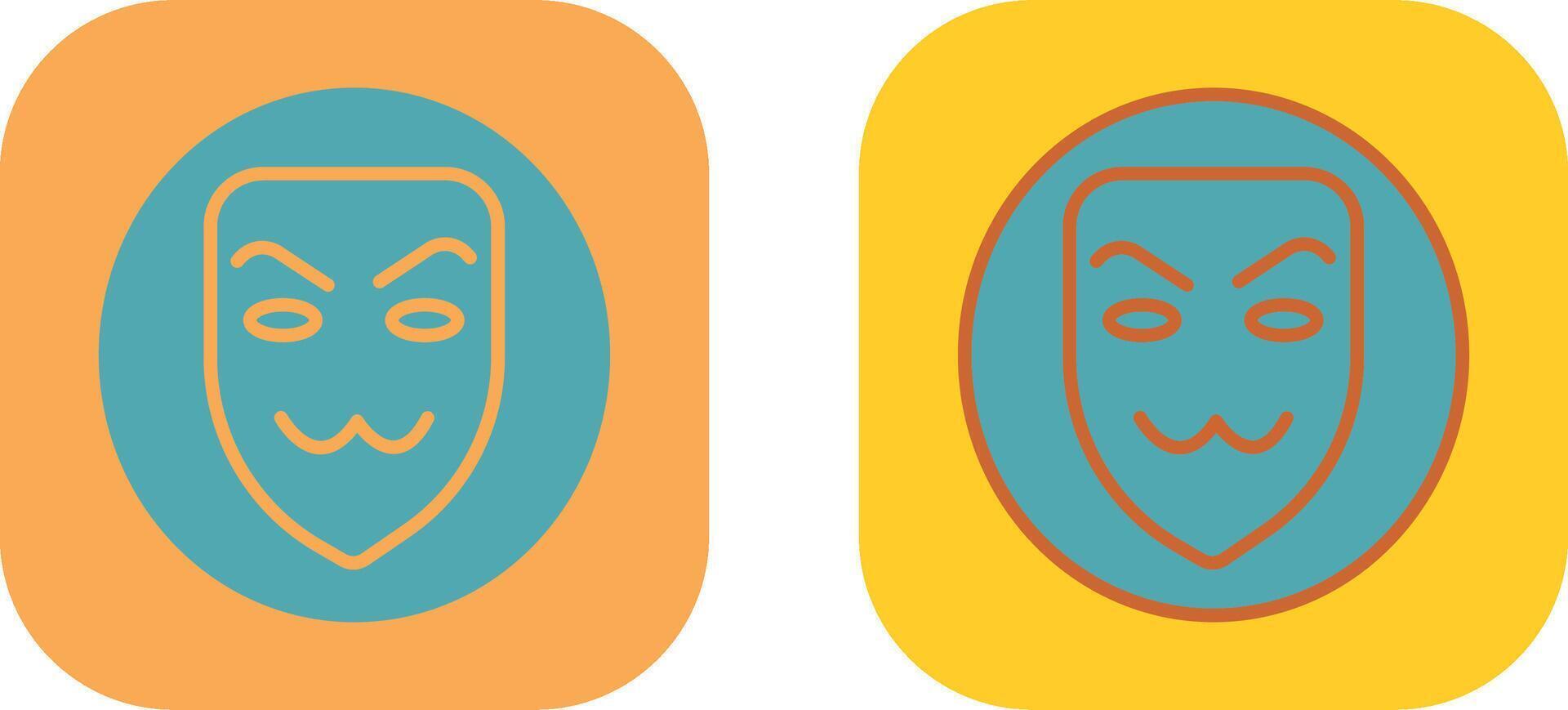 Hacker Mask Icon vector
