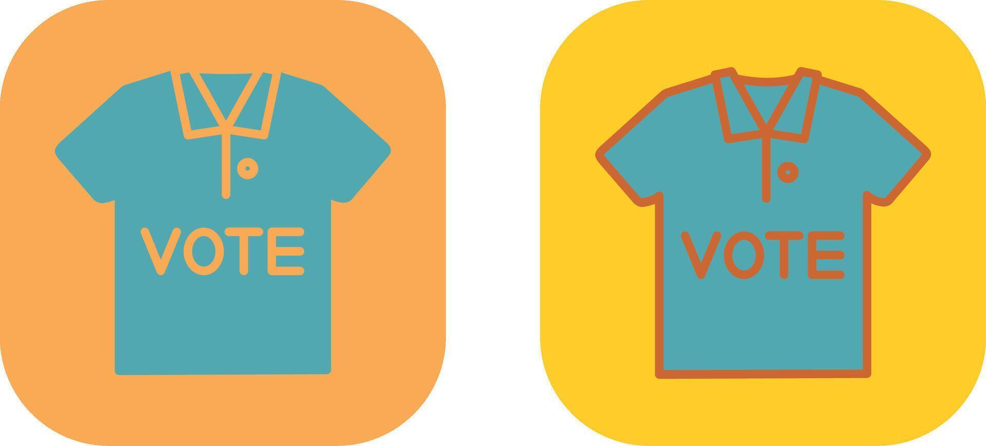T Shirt Icon vector