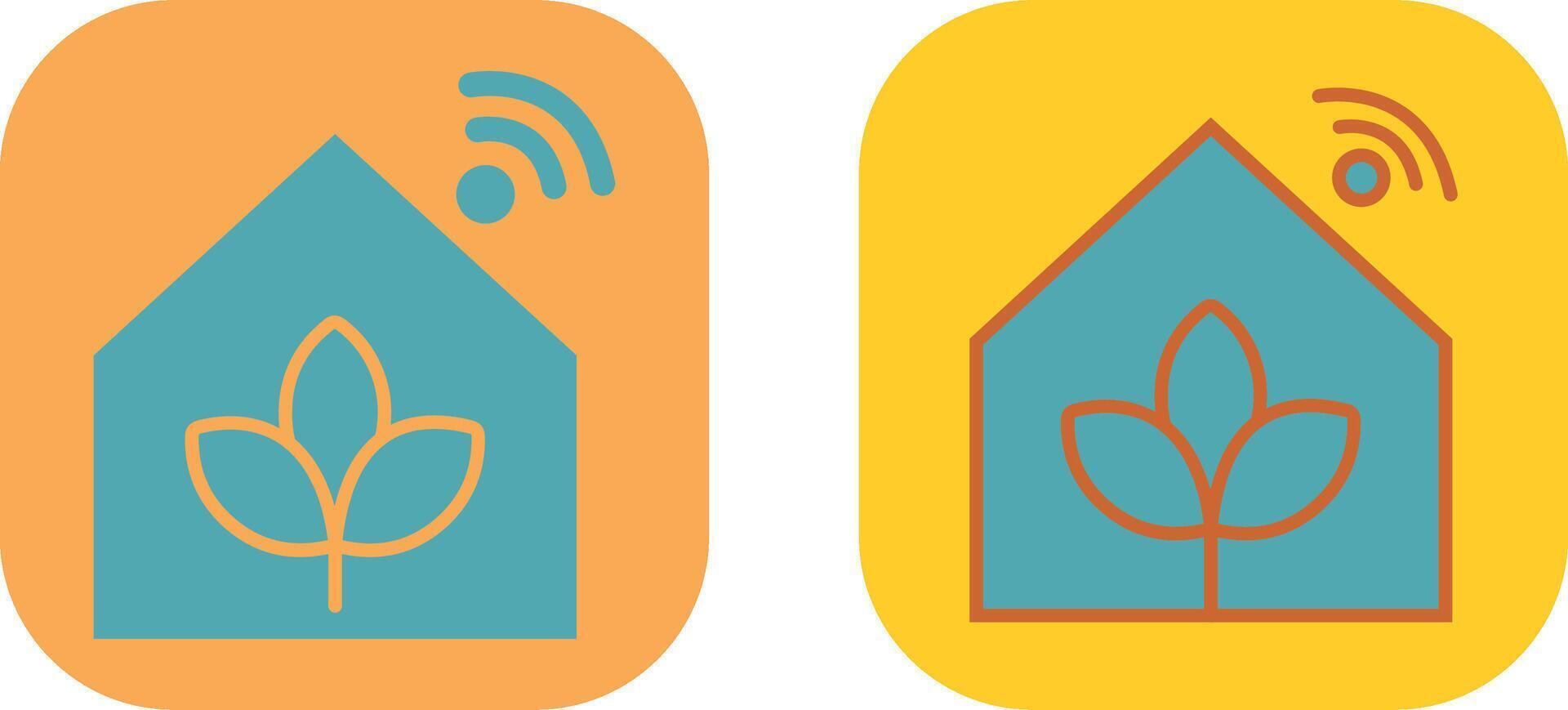 Smart Farm Icon vector
