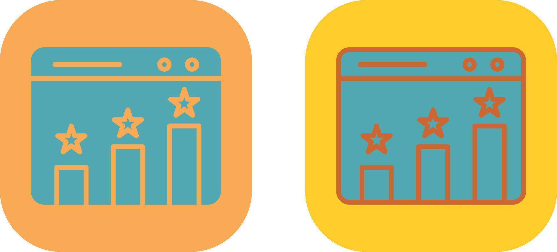 Website Ranking Icon vector