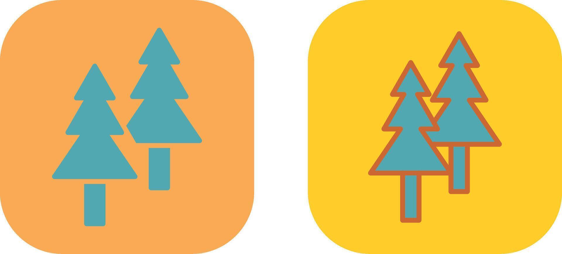 Pine Tree Icon vector