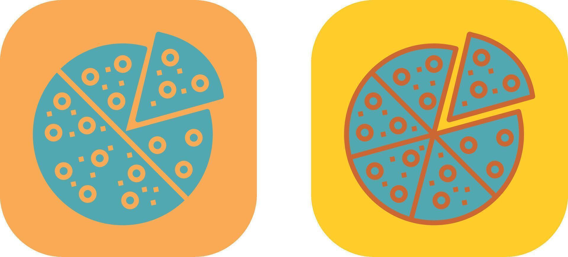 Pizza Slice Icon vector