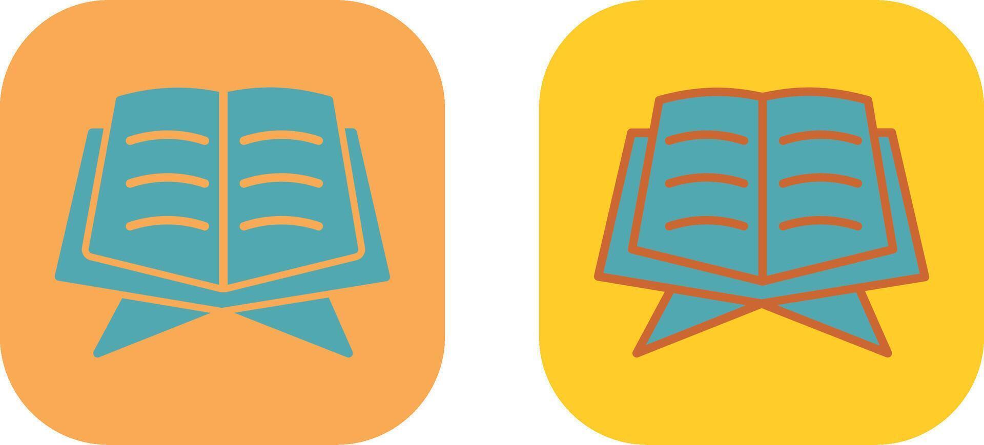 Holy Book Icon vector