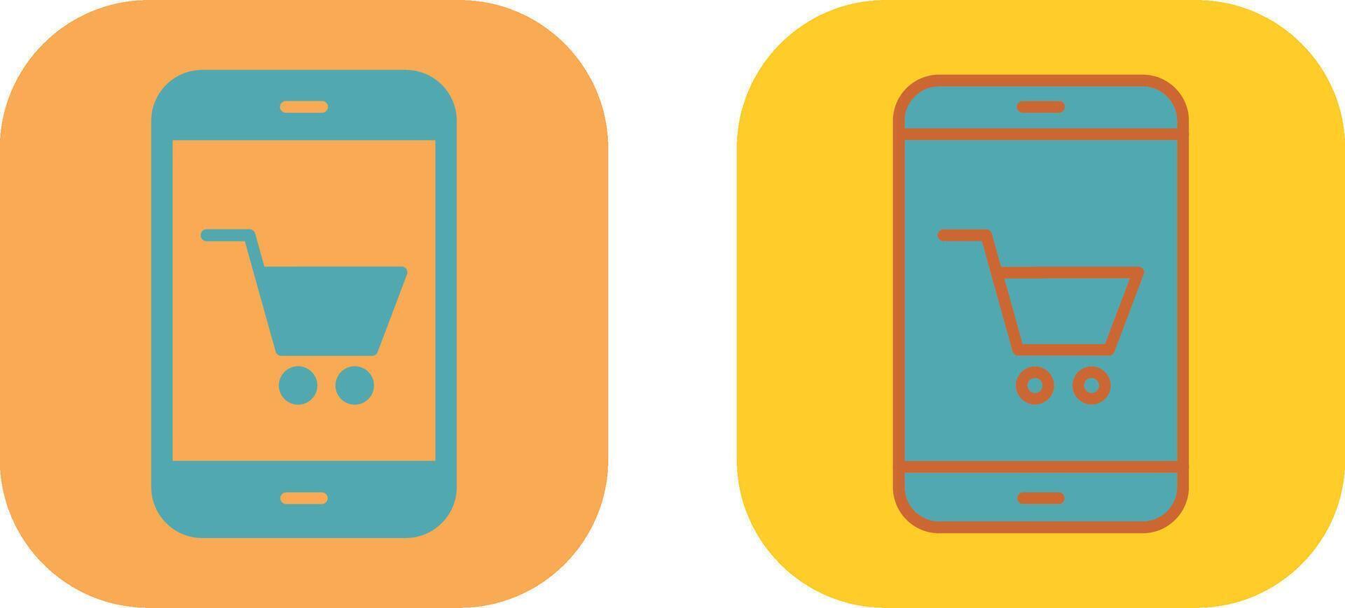 Online Shopping Icon vector