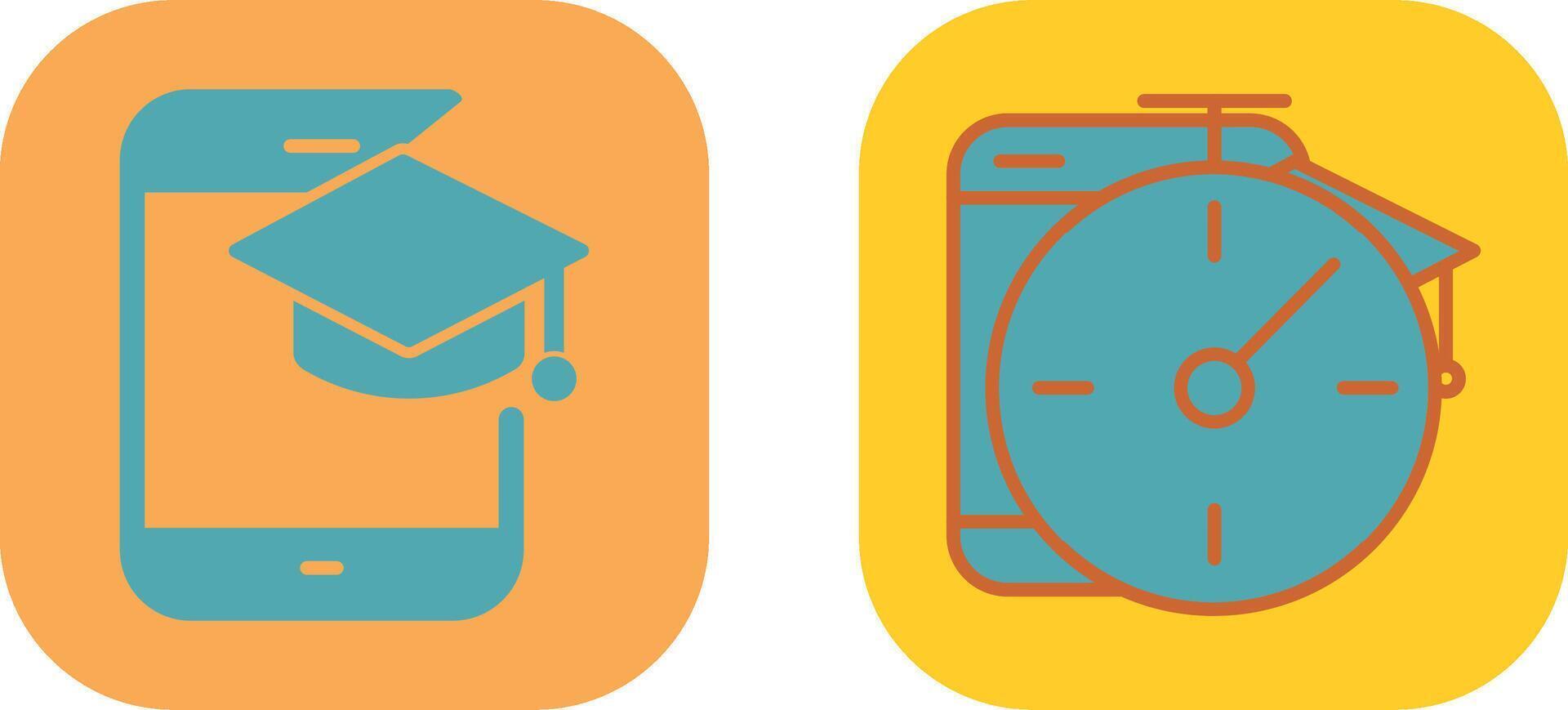 Digital Learning Icon vector