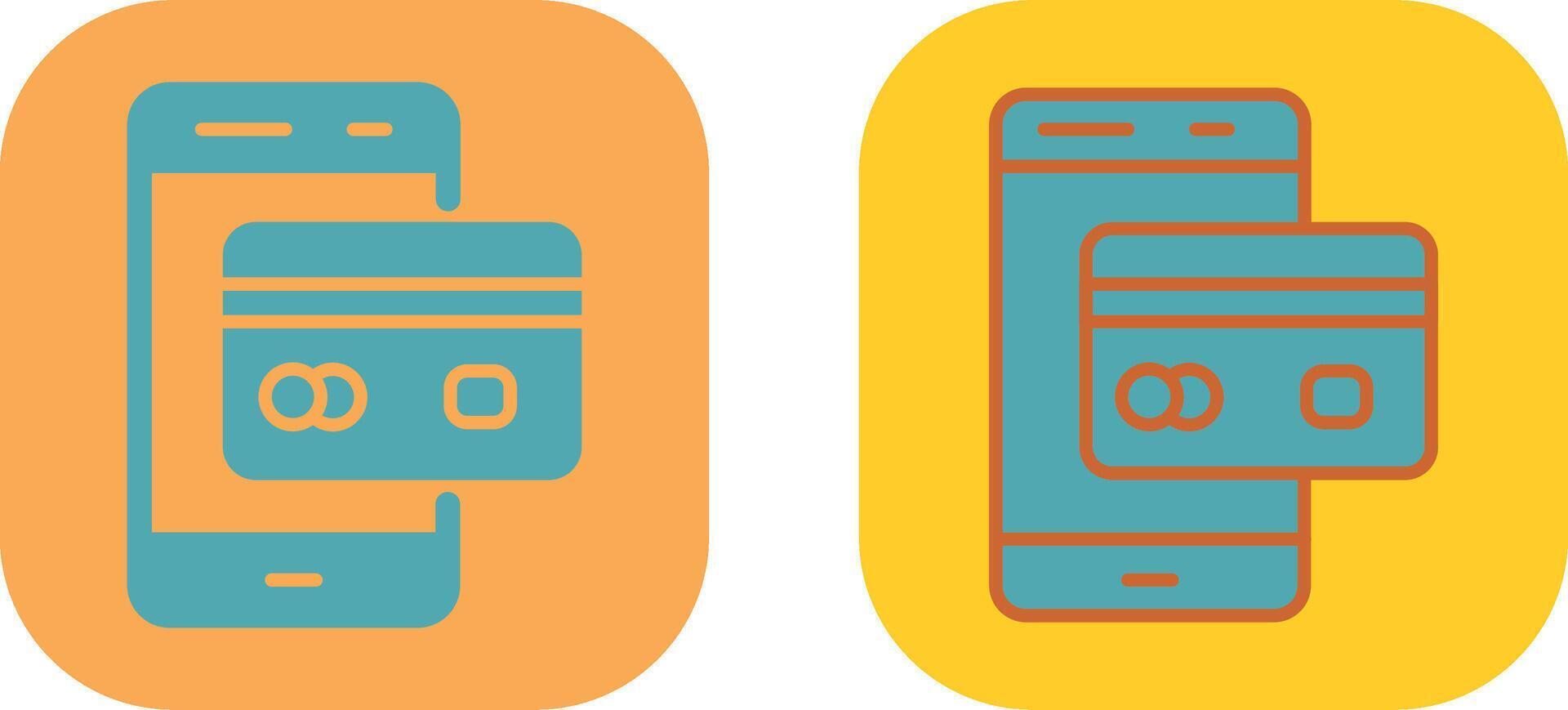 Cashless Payment Icon vector