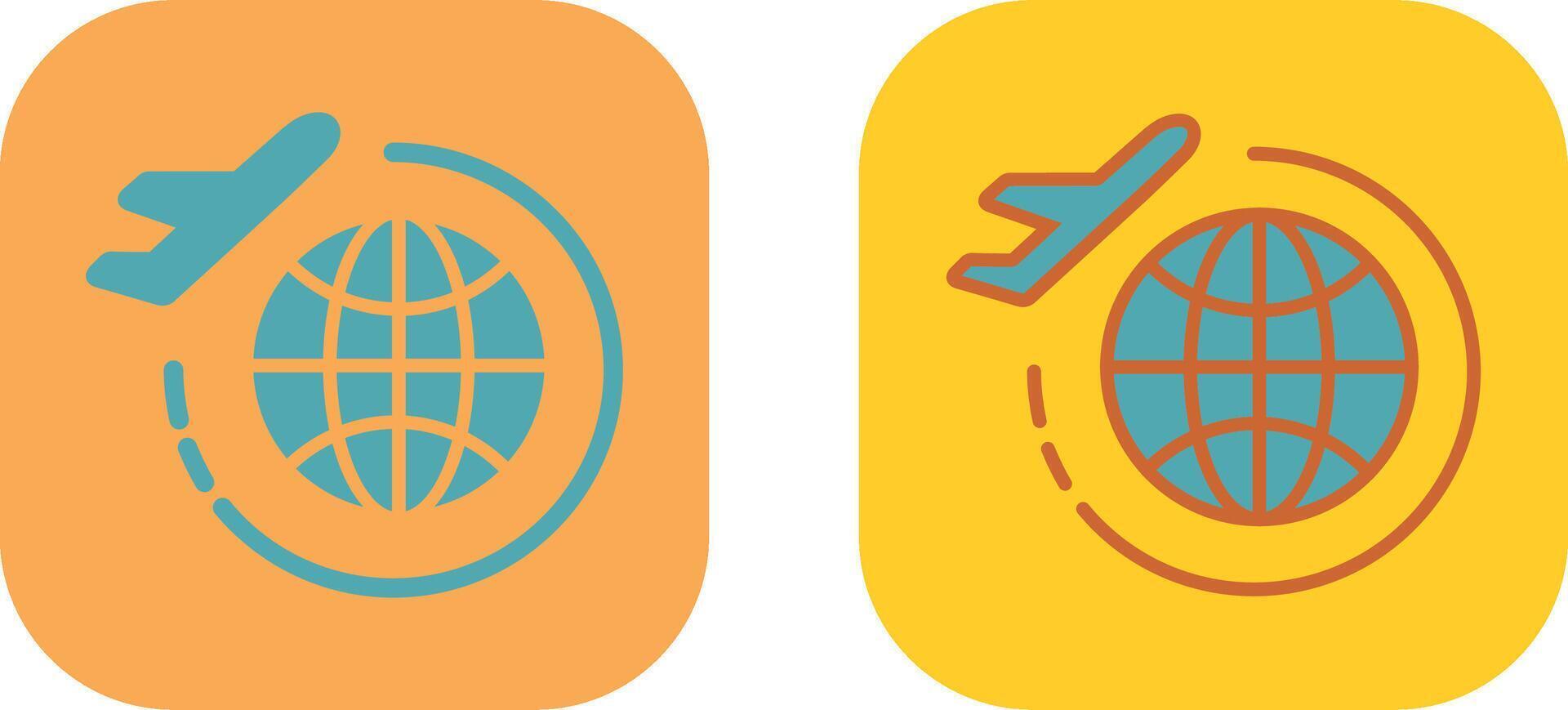 World Tour Icon vector
