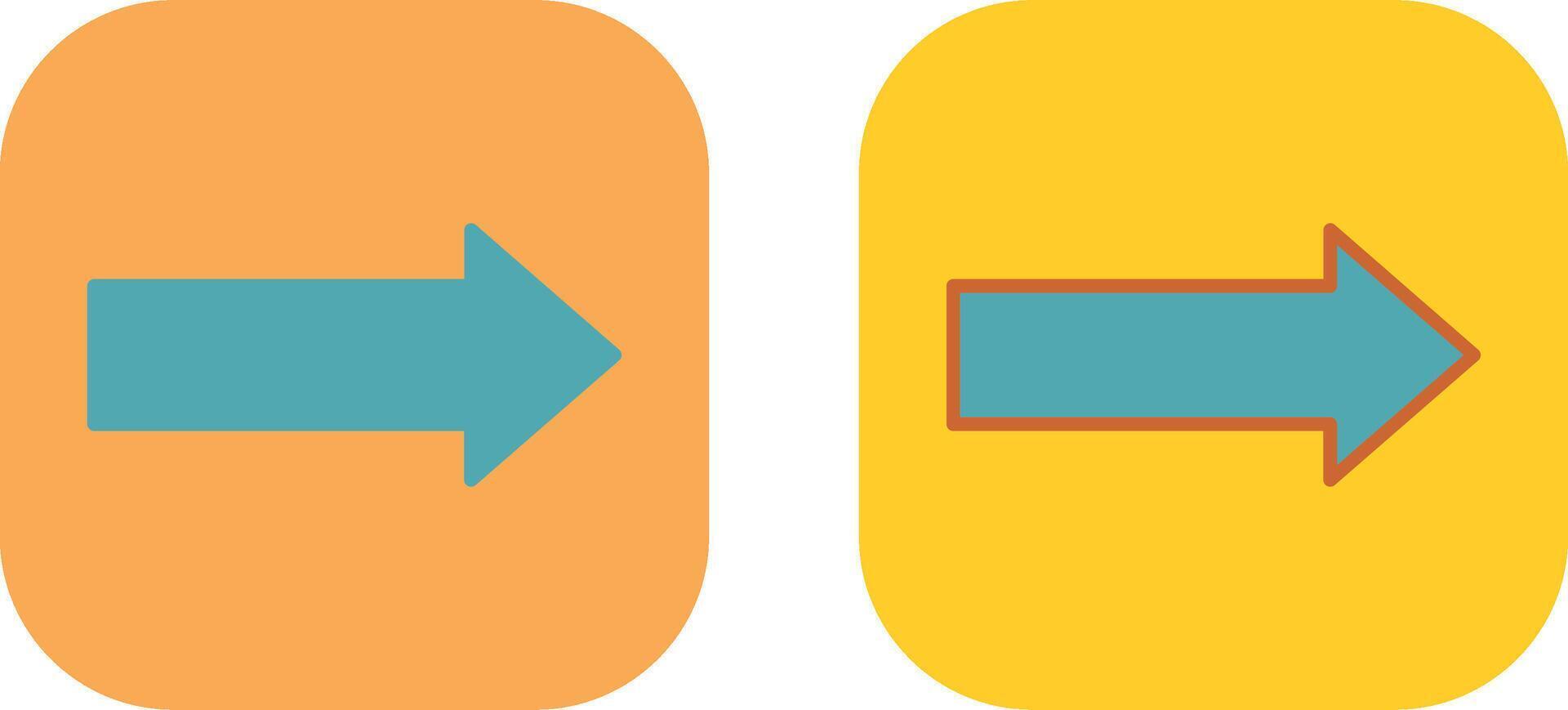 Arrow Right Icon vector