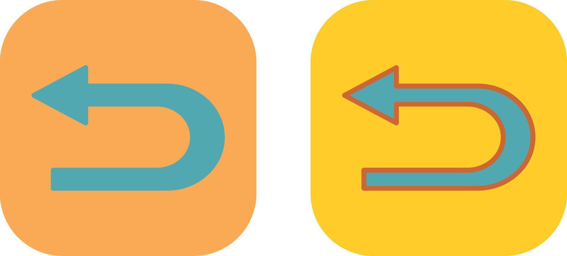 Arrow Back Icon vector