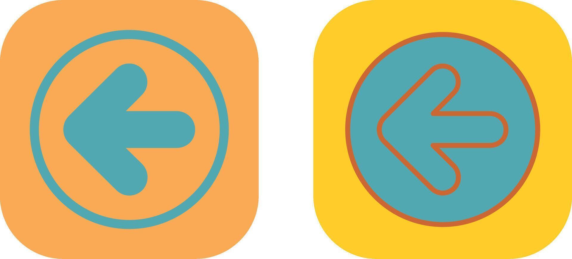 To Left Icon vector