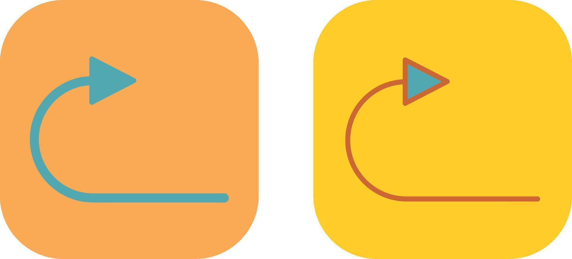 Arrow Pointing Right Icon vector