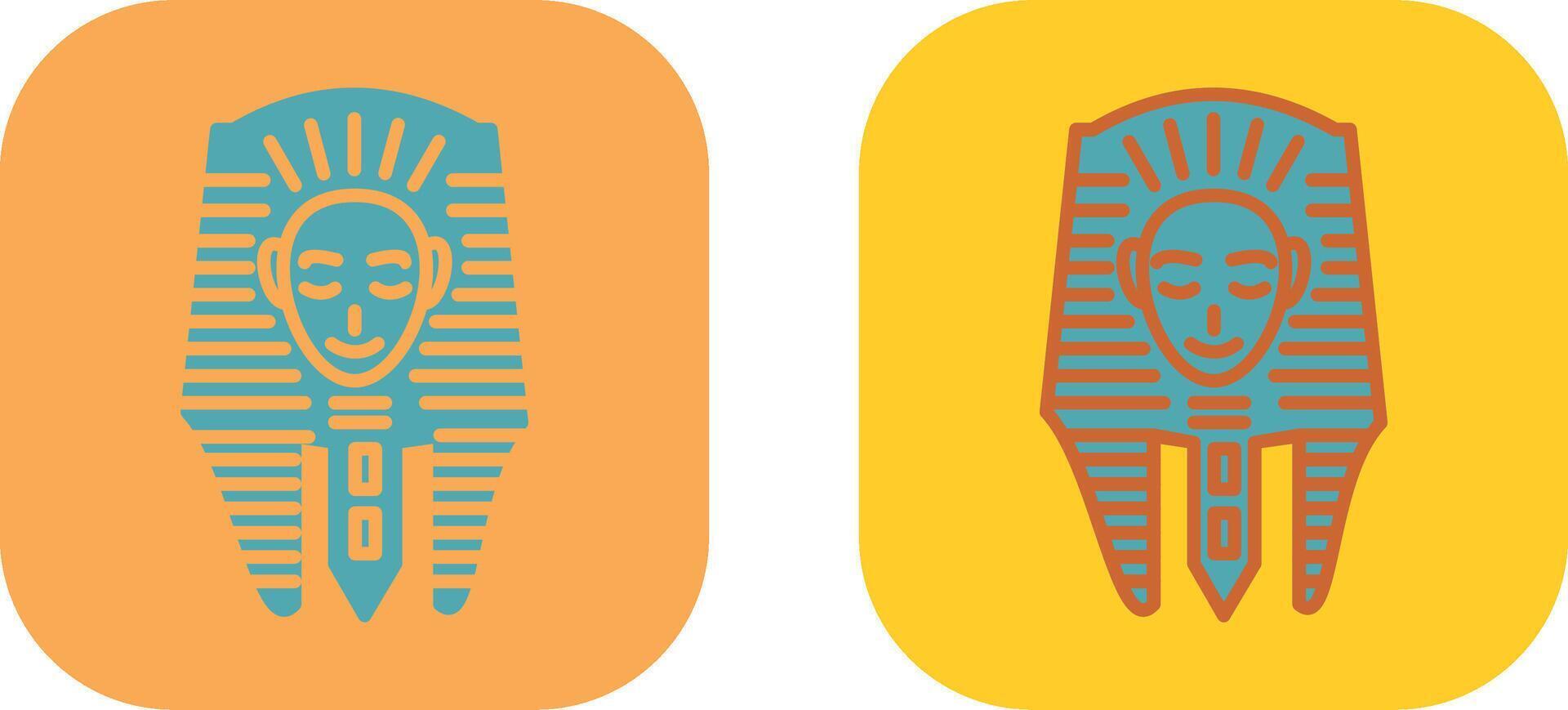 Egyptian Face Icon vector