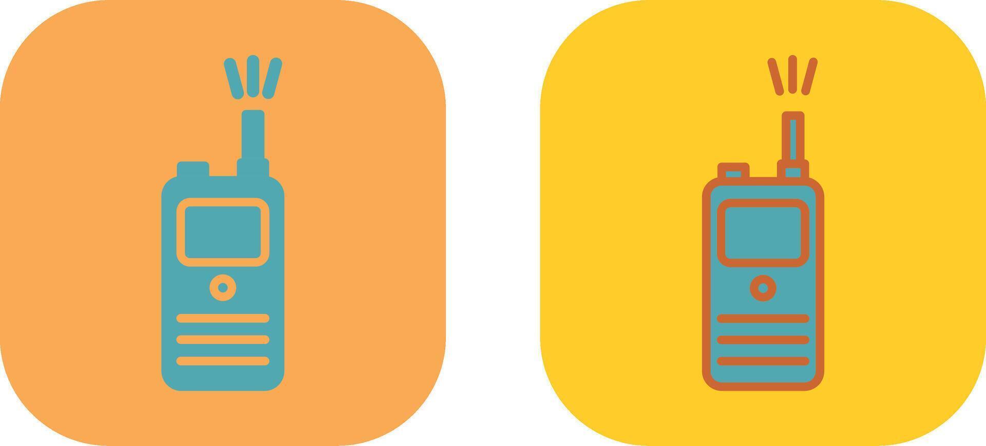 Walkie Talkie Icon vector