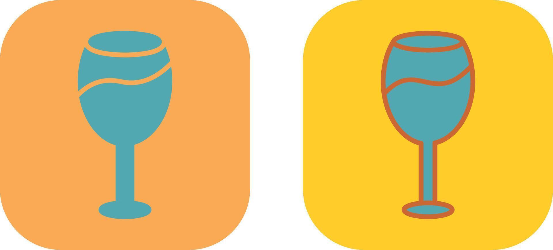 Wine Glass Icon vector