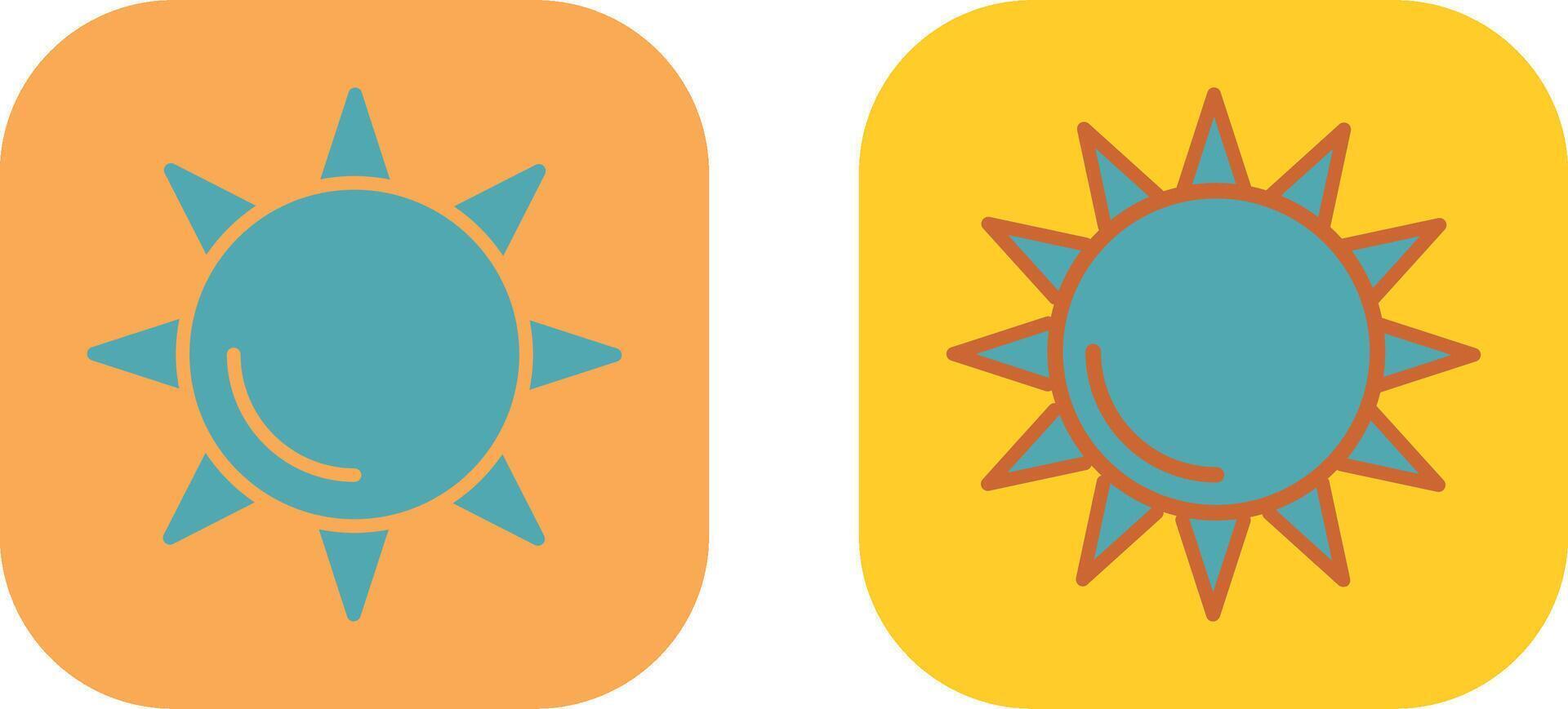Sun I Icon vector