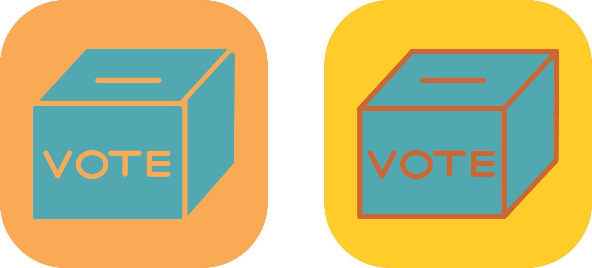Ballot Box Icon vector